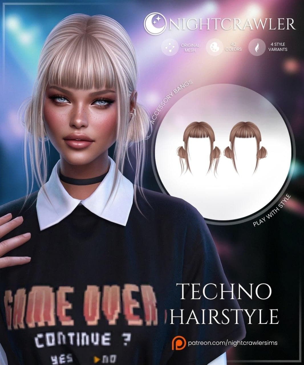 Прическа Techno Hair